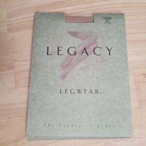 Legacy Legwear Body Shaper Longline Brief Nude Pantyhose Size D‎ NEW